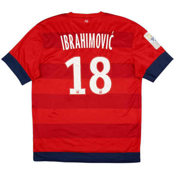 2012-13 Paris Saint-Germain Away Shirt Ibrahimovic #18 - 5/10 - (L)