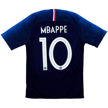 2018 France Home Shirt Mbappe #10 - 8/10 - (S)