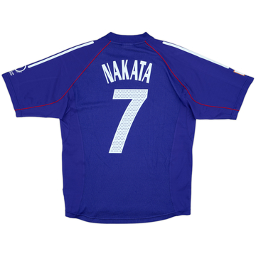 2002-04 Japan Home Shirt Nakata #7 - 9/10 - (M)