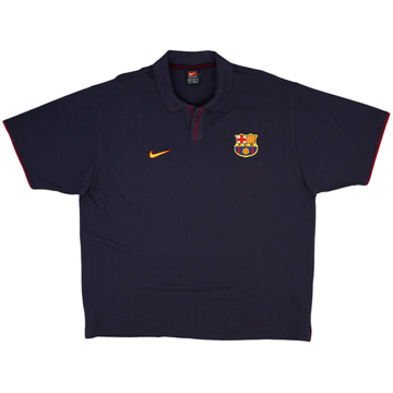 1998-99 Barcelona Nike Polo Shirt - 9/10 - (XXL)