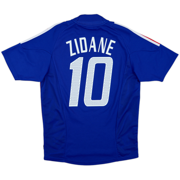 2002-04 France Home Shirt Zidane #10 - 7/10 - (S)