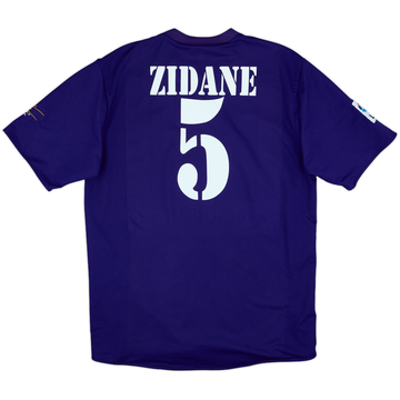 2001 Real Madrid Third Shirt Zidane #5 - 8/10 - (XL)