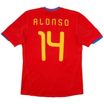 Camiseta de local de España 2009-10 Alonso #14 - 7/10 - (M)