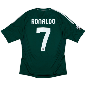2012-13 Real Madrid CL Third Shirt Ronaldo #7 - 6/10 - (M)