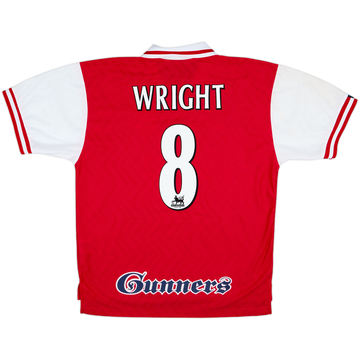 1996-98 Arsenal Home Shirt Wright #8 - 10/10 - (XL)