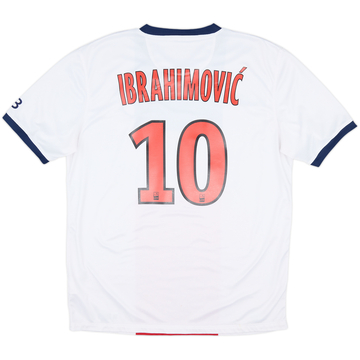 2013-14 Paris Saint-Germain Away Shirt Ibrahimovic #10 - 9/10 - (L)
