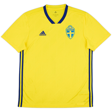 2018-20 Sweden Home Shirt - 8/10 - (L)