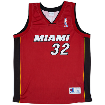 2004-07 Miami Heat O'Neal #32 Champion Alternate Jersey - 8/10 - (XL)
