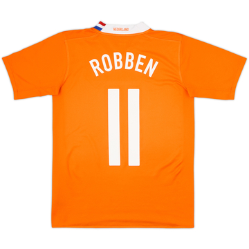 2008-10 Netherlands Home Shirt Robben #11 - 8/10 - (XL.Boys)