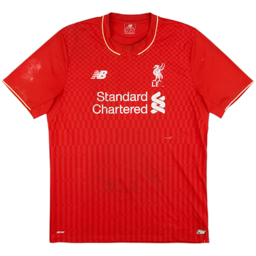 2015-16 Liverpool Home Shirt - 4/10 - (XL)