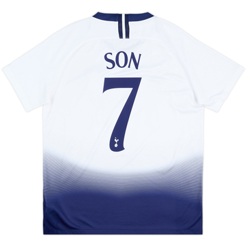 2018-19 Tottenham Home Shirt Son #7 - 9/10 - (L)