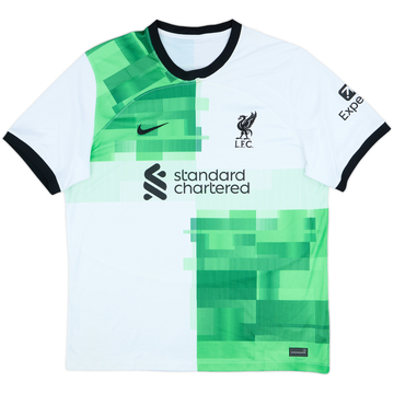 2023-24 Liverpool Away Shirt - 3/10 - (XL)