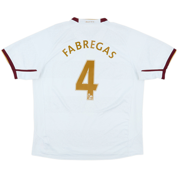 2007-08 Arsenal Away Shirt Fabregas #4 - 8/10 - (XL)