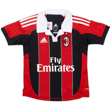 2012-13 AC Milan Home Shirt - 6/10 - (S.Boys)