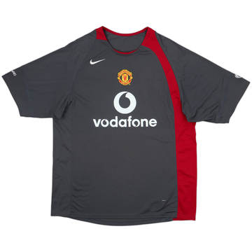 2004-05 Manchester United Nike Training Shirt - 7/10 - (L)