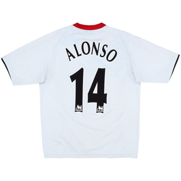 2005-06 Liverpool Away Shirt Alonso #14 - 5/10 - (L)