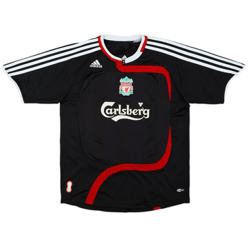 2007-08 Liverpool Third Shirt - 8/10 - (M.Boys)