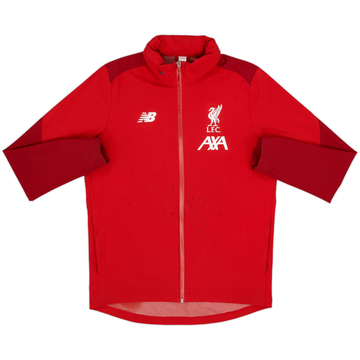 2018-19 Liverpool New Balance Hooded Track Jacket - 5/10 - (L)