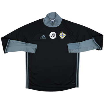 2016-17 Northern Ireland adidas Drill Top - 10/10 - (L)