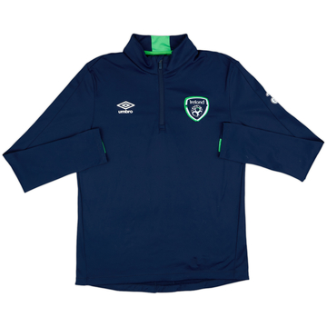 2016-17 Ireland Umbro 1/4 Zip Training Top - 7/10 - (L)