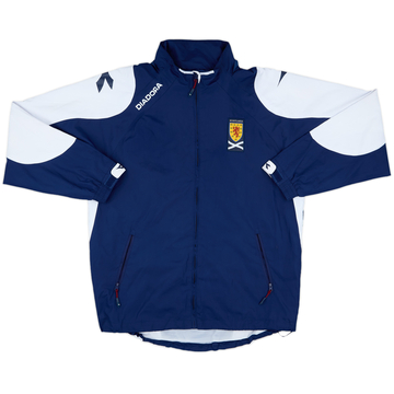 2006-07 Scotland Diadora Hooded Rain Jacket - 8/10 - (M)