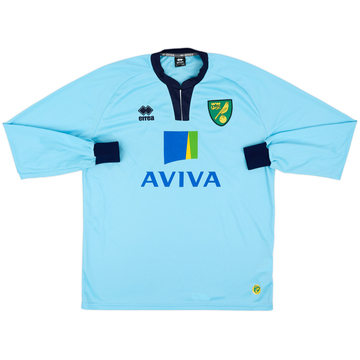 2013-14 Norwich GK Shirt #1 - 8/10 - (XXL)