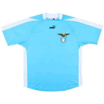 2003-04 Lazio 'Signed' Basic Home Shirt - 8/10 - (M)