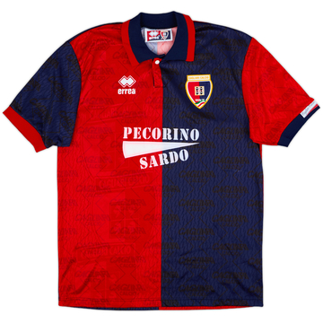 1993-94 Cagliari Home Shirt - 8/10 - (S)