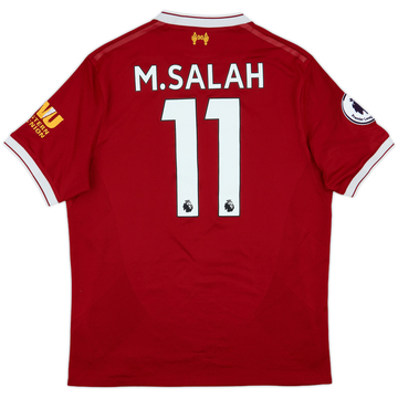 2017-18 Liverpool 125 Years Home Shirt M.Salah #11 - 8/10 - (M)