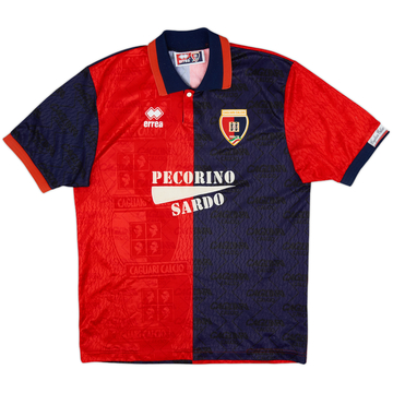 1993-94 Cagliari Home Shirt - 8/10 - (L)