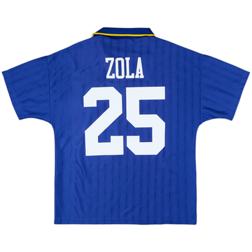 1995-97 Chelsea Home Shirt Zola #25 - 8/10 - (M)