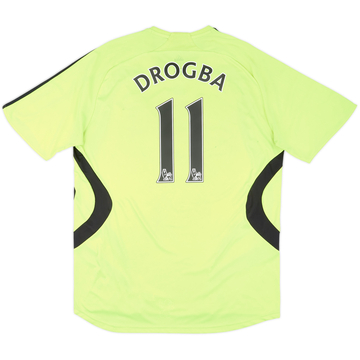 2007-08 Chelsea Away Shirt Drogba #11 - 5/10 - (L)