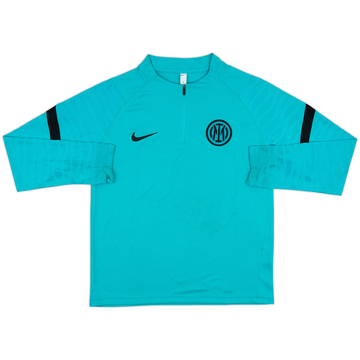 2018-19 Inter Milan Nike 1/4 Zip Training Top - 8/10 - (L)