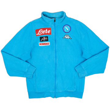 2016-17 Napoli Kappa Track Jacket - 6/10 - (L.Boys)