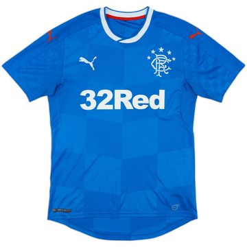 2016-18 Rangers Home Shirt - 7/10 - (M)