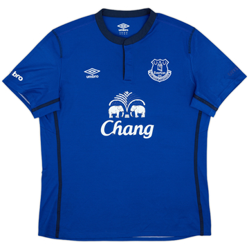 2014-15 Everton Home Shirt - 4/10 - (XL)