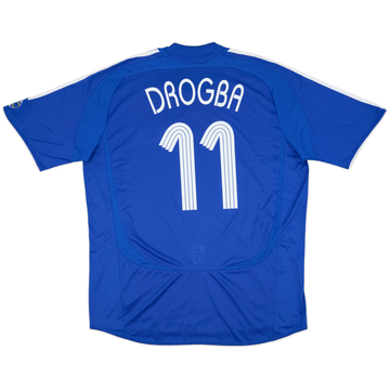 2006-08 Chelsea Home Shirt Drogba #11 - 6/10 - (XL)