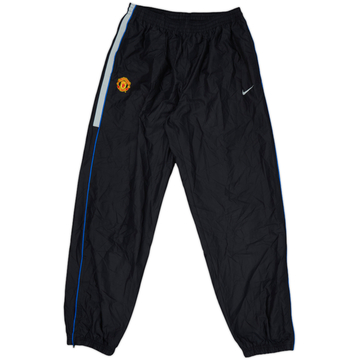 2002-03 Manchester United Nike Track Pants/Bottoms - 9/10 - (XL)