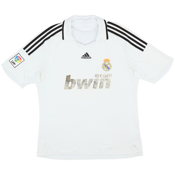 2008-09 Real Madrid Home Shirt - 4/10 - (L)
