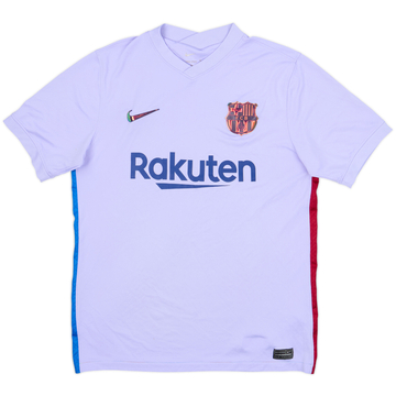 2021-22 Barcelona Away Shirt - 4/10 - (M)