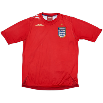 2006-08 England Away Shirt - 5/10 - (M)