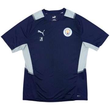 2021-22 Manchester City Staff Issue Puma Training Shirt 'CM' - 5/10 - (L)