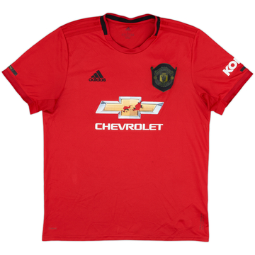 2019-20 Manchester United Home Shirt - 4/10 - (L)