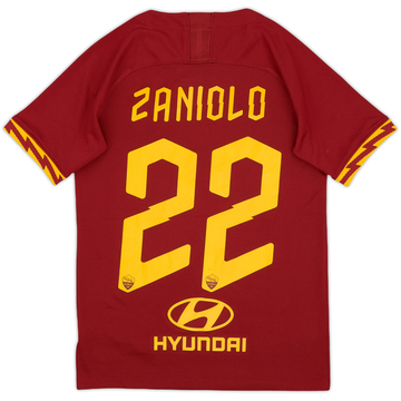 2019-20 Roma Home Shirt Zaniolo #22 - 7/10 - (L.Boys)