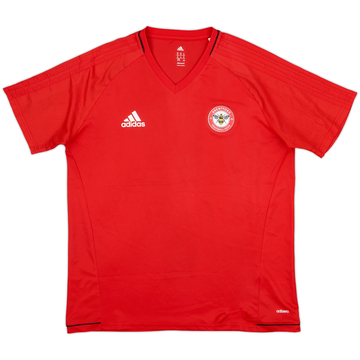 2017-18 Brentford adidas Training Shirt - 8/10 - (XL)