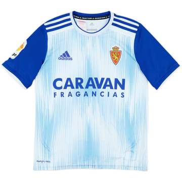 2019-20 Real Zaragoza Home Shirt - 8/10 - (L)