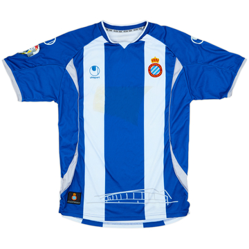 2009-10 Espanyol Home Shirt - 3/10 - (M)