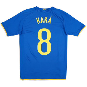 2008-10 Brazil Away Shirt Kaka #8 - 8/10 - (XL.Boys)