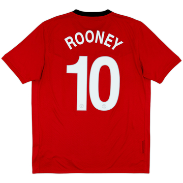 2009-10 Manchester United Home Shirt Rooney #10 - 6/10 - (L)