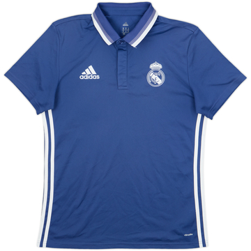 2016-17 Real Madrid adidas Polo Shirt - 9/10 - (M)